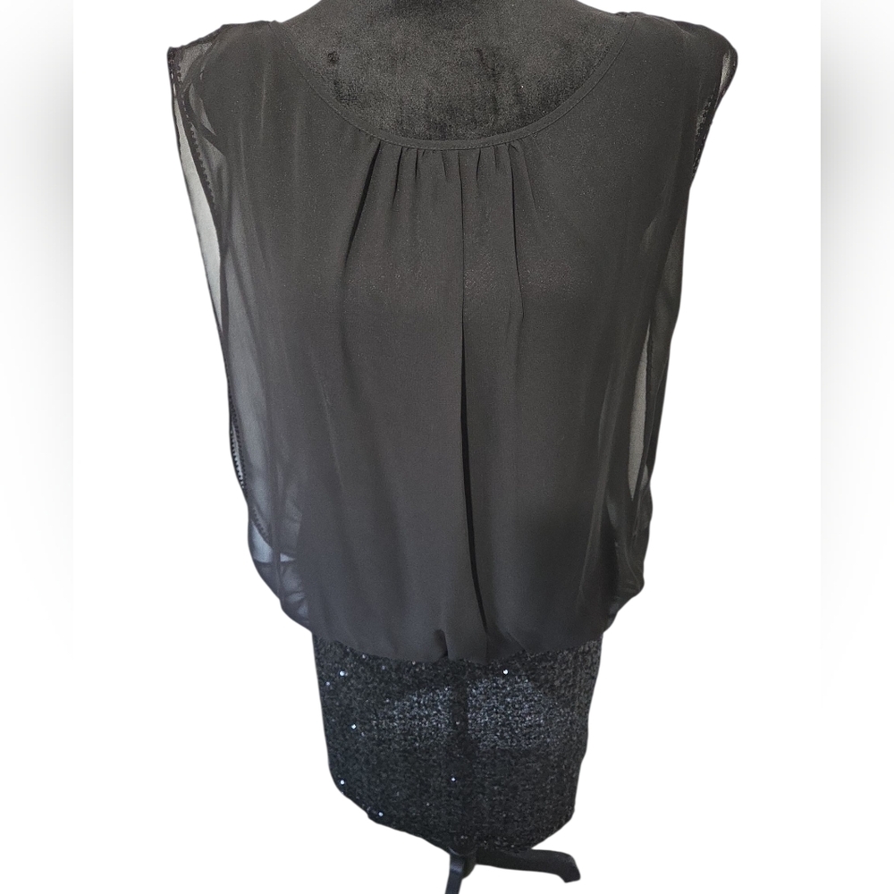 Aidan Mattox Sequin Blouson Dress, size 12 US